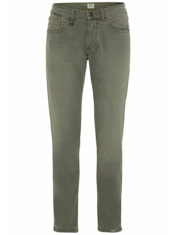 Camel Active Slim Fit Jeans für Herren in khaki