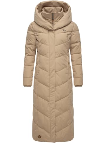 ragwear Steppmantel Natalka Extralong in Taupe24