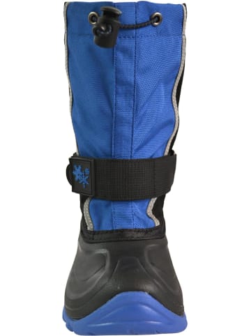 Normani Outdoor Sports Kinder Winterstiefel für Jungen in Royalblau/Schwarz