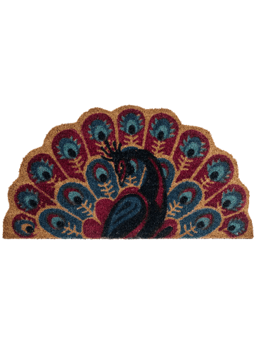 Beliani Fußmatte NULATO in Bunt - (W) 45 x (L) 75 cm