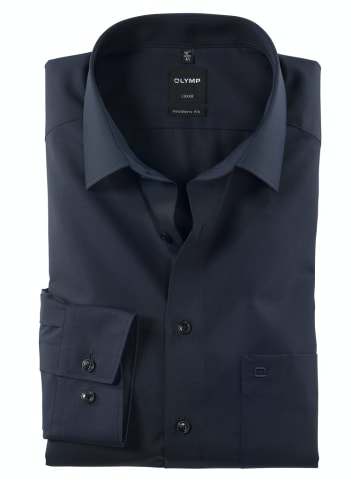 OLYMP Hemd Luxor in Blau