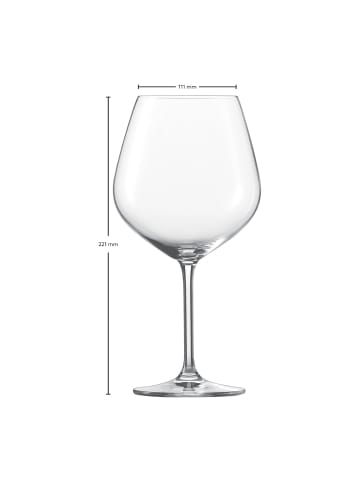 Schott Zwiesel 4er Set Burgundergläser Forté 732 ml transparent in transparent