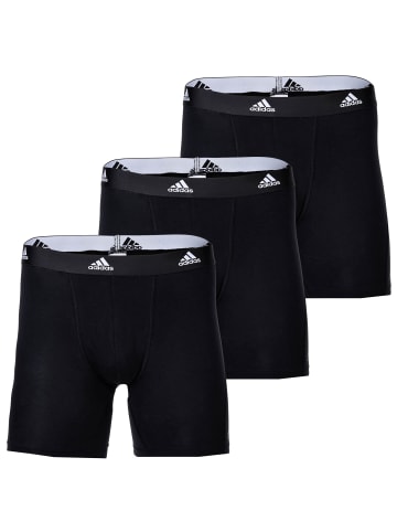 adidas Boxershort 3er Pack in Schwarz