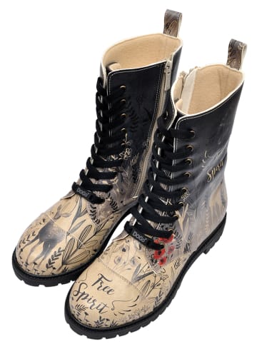 Dogo Zipsy Boots - Free Spirit 41 in Beige