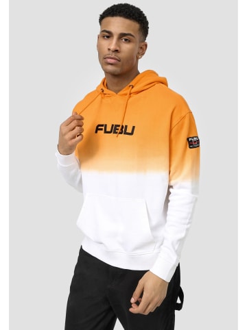 FUBU FUBU Herren FM213-003-1 Corporate Hooded Sweatshirt Gradient in orange
