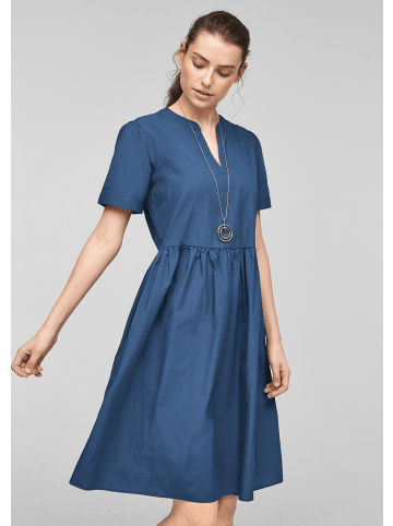 S. Oliver Einteiler Kleid lang in Blau