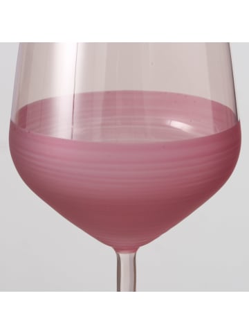 Boltze Weinglas Moluna in rosa