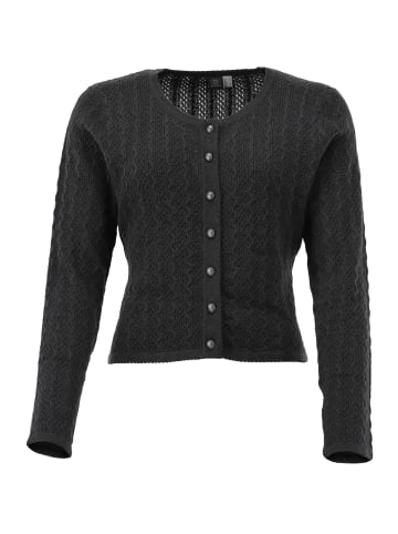 OS-Trachten Strickjacke Borida in anthrazit