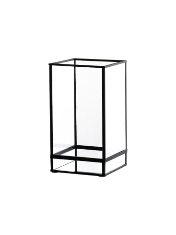 Ritzenhoff & Breker Windlicht Nero 22 cm schwarz-transparent in schwarz-transparent