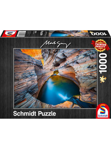 Schmidt Spiele Indigo Puzzle 1.000 Teile | Erwachsenenpuzzle Mark Gray