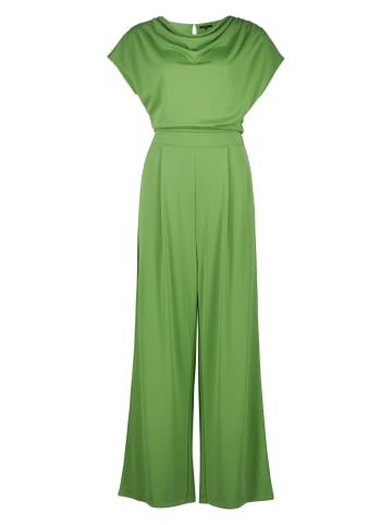 Zero  Jumpsuit mit Wasserfallausschnitt in Forest Green