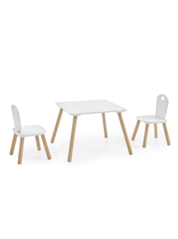 ebuy24 Babyzimmermöbel Karin (3-teilig) Weiß 55 x 55 cm