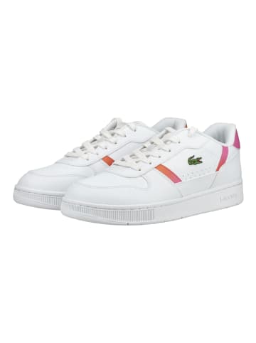 Lacoste Sneaker T-CLIP SET Weiß/Pink