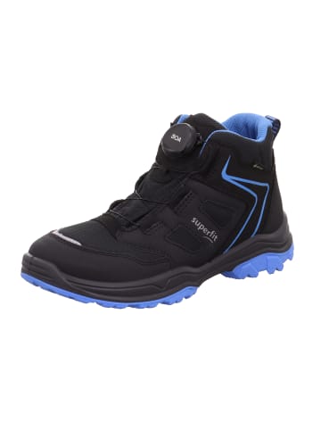 superfit Ankle Boot JUPITER in Schwarz/Hellblau