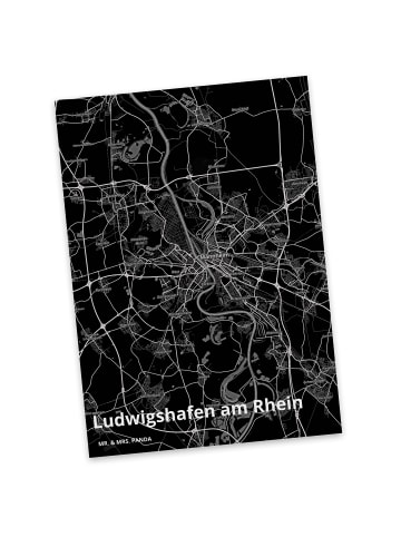 Mr. & Mrs. Panda Postkarte Ludwigshafen am Rhein mit Spruch in Keine Angabe