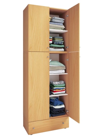 ebuy24 Kleiderschrank LonaXXL 2 Buche 70 x 39 cm