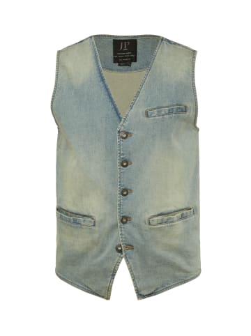 JP1880 Steppweste in mattes jeansblau