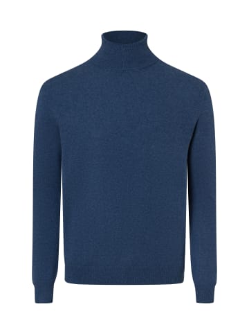 Andrew James Pure Cashmere Pullover in indigo - 0004