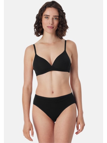 Schiesser Slip Essentials Cotton in Schwarz