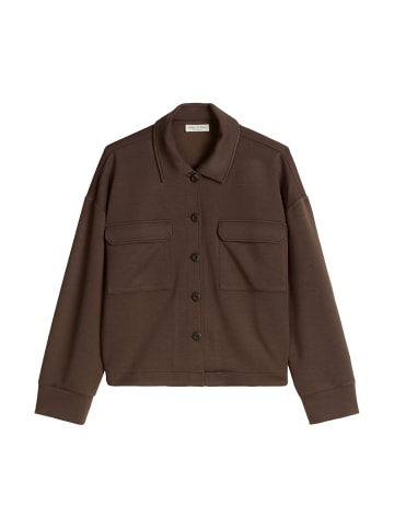 Marc O'Polo Pyjamaoberteil Modal Allure in chocolate brown