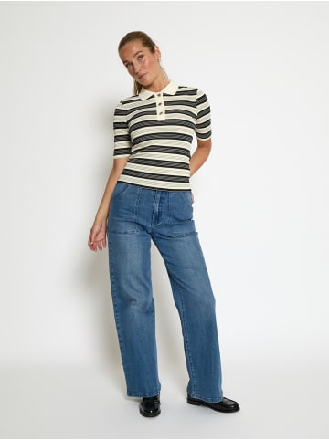 minus T-Shirt in Black Striped