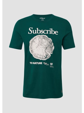 s.Oliver T-Shirt in 79D1_olivgrün