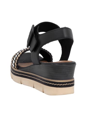 remonte Keilsandaletten in Schwarz