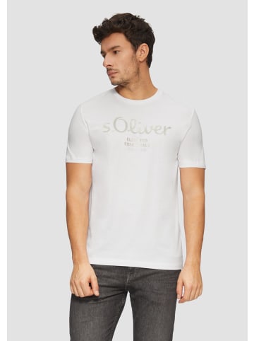 s.Oliver T-Shirt in 01D2_weiß