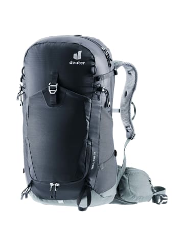 Deuter Trail Pro 33 - Wanderrucksack 63 cm (wave-ivy, M) in black-shale