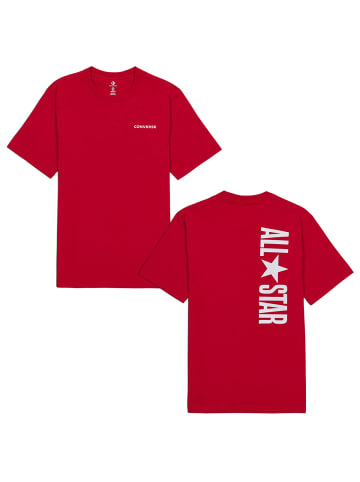 Converse T-Shirt All Star Short Sleeve Tee  in rot