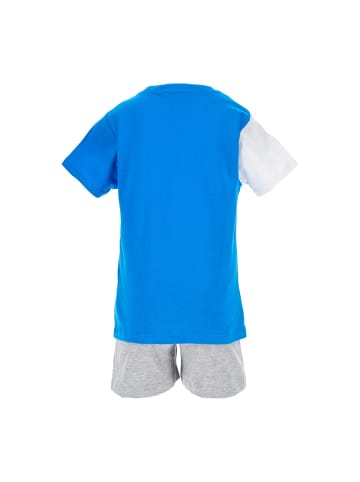 Disney Cars 2tlg. Outfit: Sommer-Set Lightning McQueen T-Shirt und Shorts in Weiß