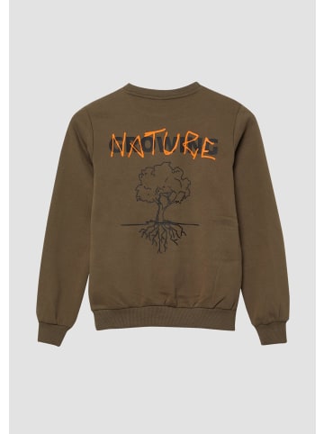 s.Oliver Sweatshirt in 8917_dunkelbraun