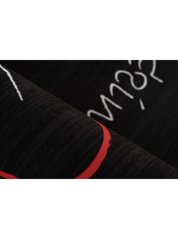 Vivorum Vivorum Neu 2026 Wohnzimmer Kurzflor Teppich Pyron 125 schwarz in schwarz