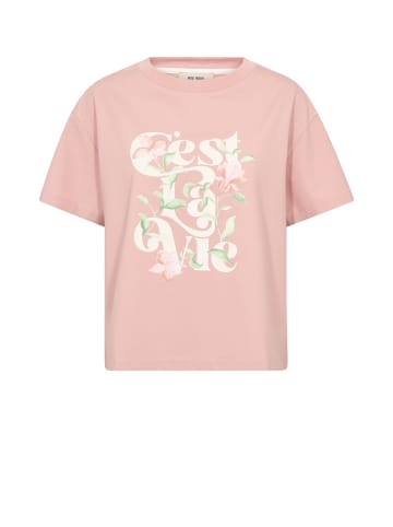 Mos Mosh T-Shirt MMFlowish in altrosa