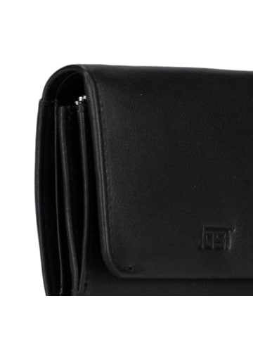 Jost Odense Geldbörse RFID Schutz Leder 12 cm in black
