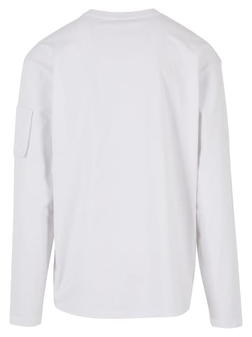Urban Classics Urban Classics Herren Sleeve Pocket Longsleeve in white