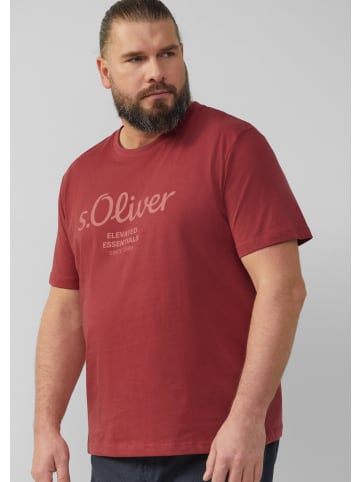 s.Oliver T-Shirt in 35D1_mohnrot