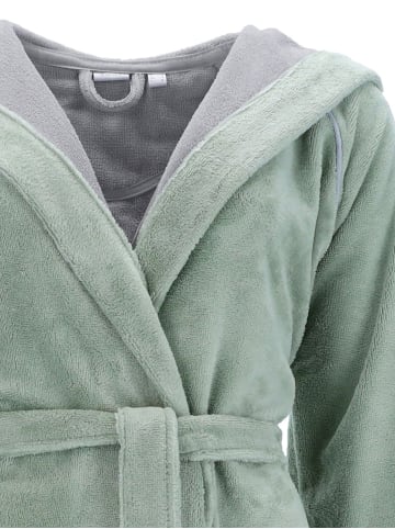 ESPRIT Bademantel mit Kapuze in soft green