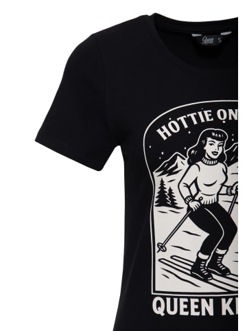 Queen Kerosin Queen Kerosin T-Shirt Hottie on a Ride in schwarz
