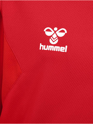 Hummel Hummel Halbreißverschluss Sweatshirt Hmlauthentic Multisport Kinder in TRUE RED