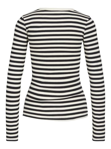 JJXX Langarm-T-Shirt in Blanc de Blanc
