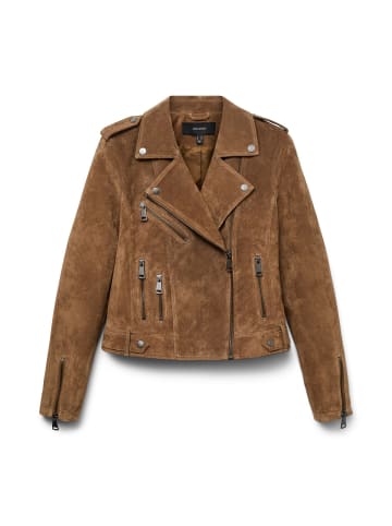 Vero Moda Mantel in Tobacco Brown