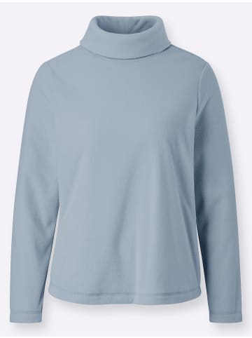 WITT WEIDEN Fleece-Shirt in hellblau