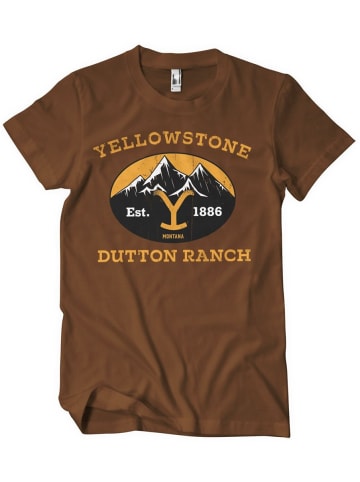 yellowstone T-Shirt in Braun
