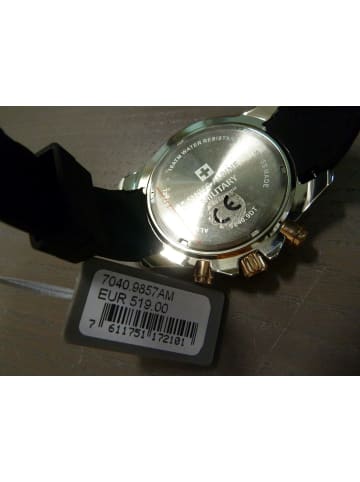 Swiss Alpine Military by Grovana Chronograph für Herren in Schwarz