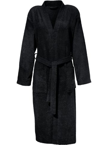 REDBEST Frottier Unisex-Bademantel Chicago in schwarz
