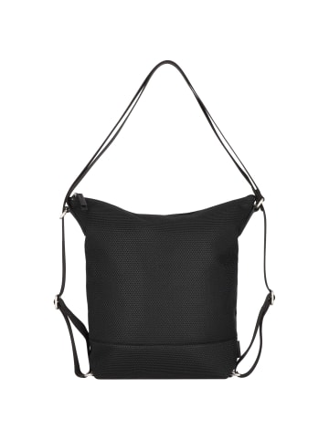 Jost Mesh 3-Way Schultertasche 41,5 cm Laptopfach in schwarz