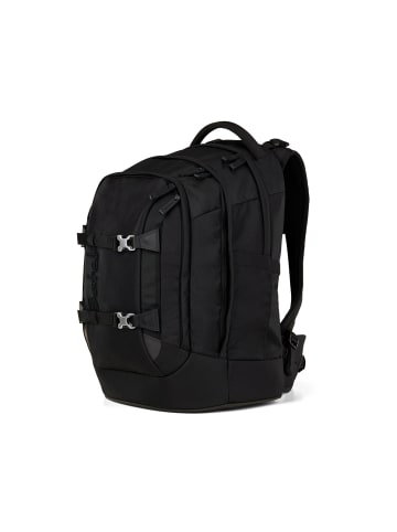 Satch Schulrucksack-Set PACK "Nordic Black" 2-teilig in Schwarz