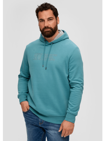 S. Oliver Sweatshirt langarm in Petrol