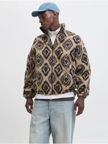 Jack & Jones Fleece Sweatshirt in Mocha Meringue